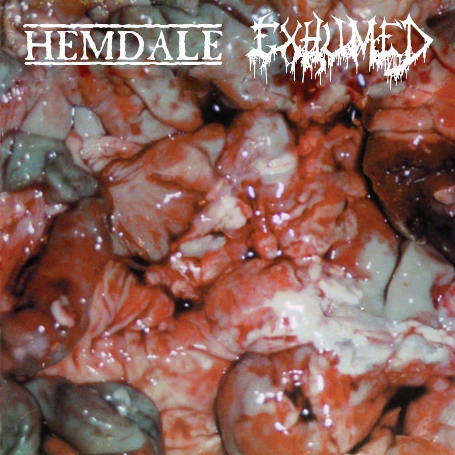 EXHUMED / HEMDALE - SPLIT LP