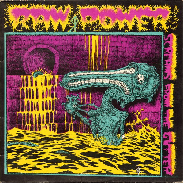 RAW POWER - "SCREAMS FROM THE GUTTER" LP (GATEFOLD)